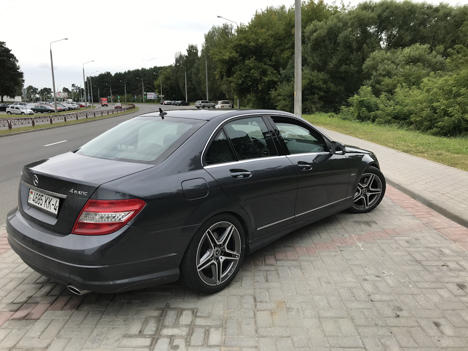 Мерседес w204 на ВОССЕНАХ