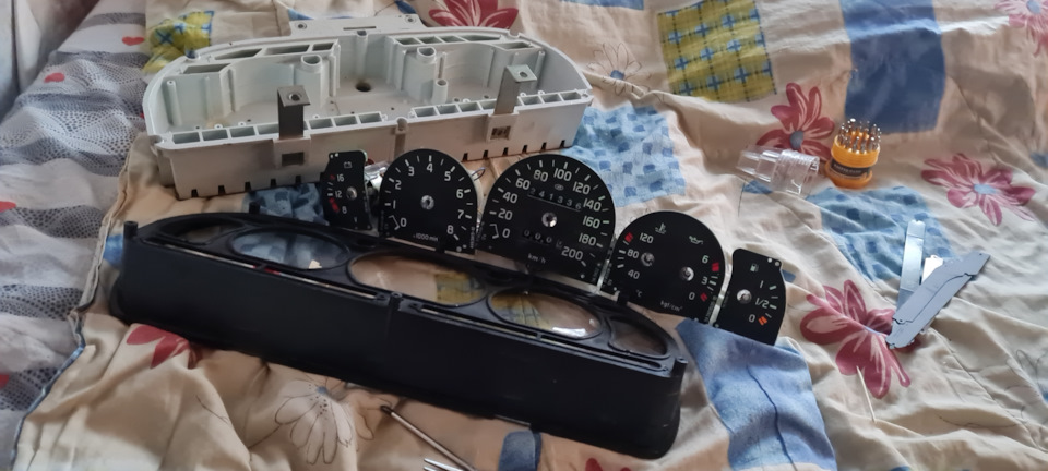 Зелёный светофильтр приборки ГАЗ 3110 АвтоПрибор — ГАЗ 31105, 2,3 л ...