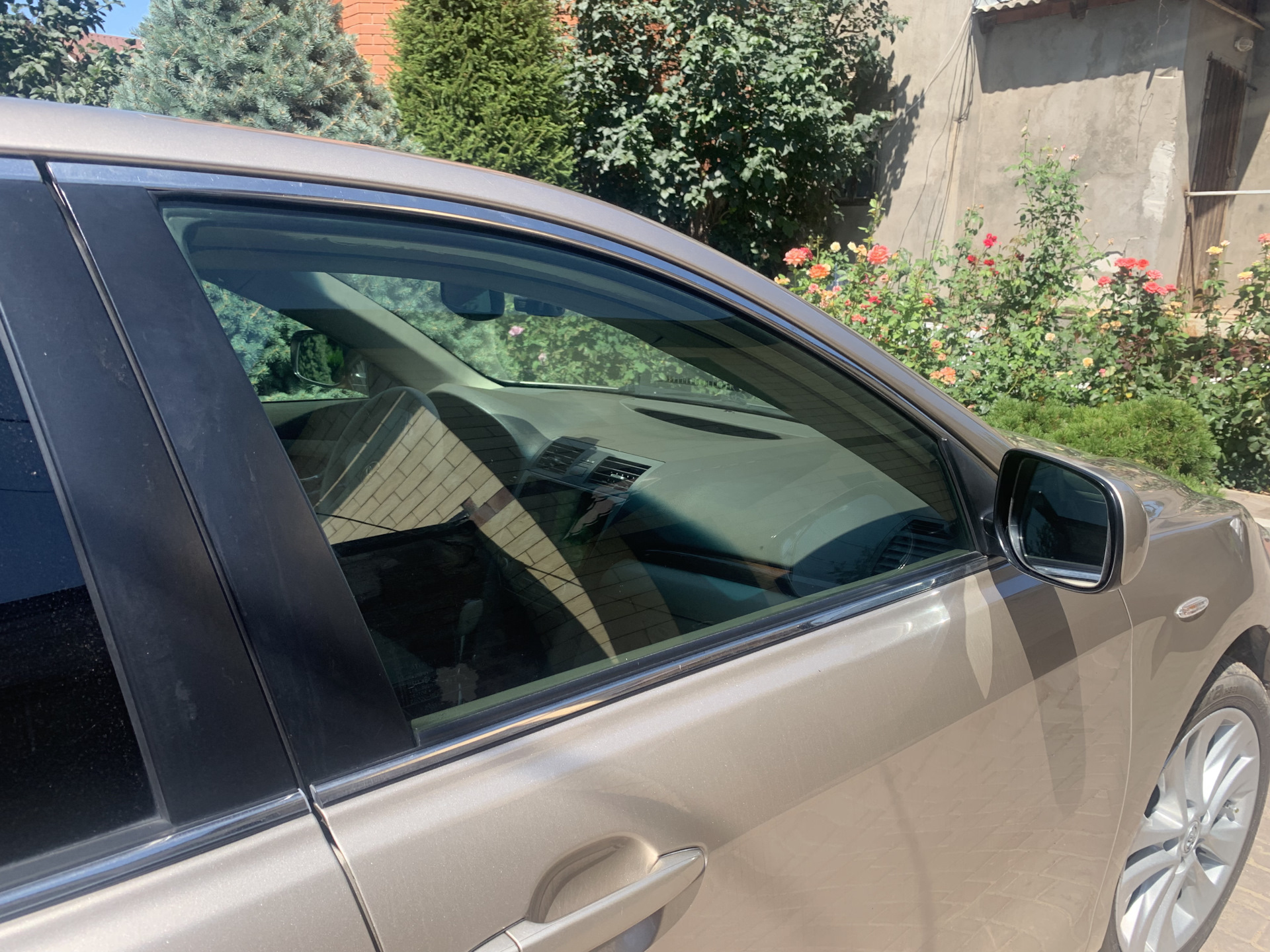 Атермальная тонировка — Toyota Camry (XV40), 2,4 л, 2007 года | другое ...