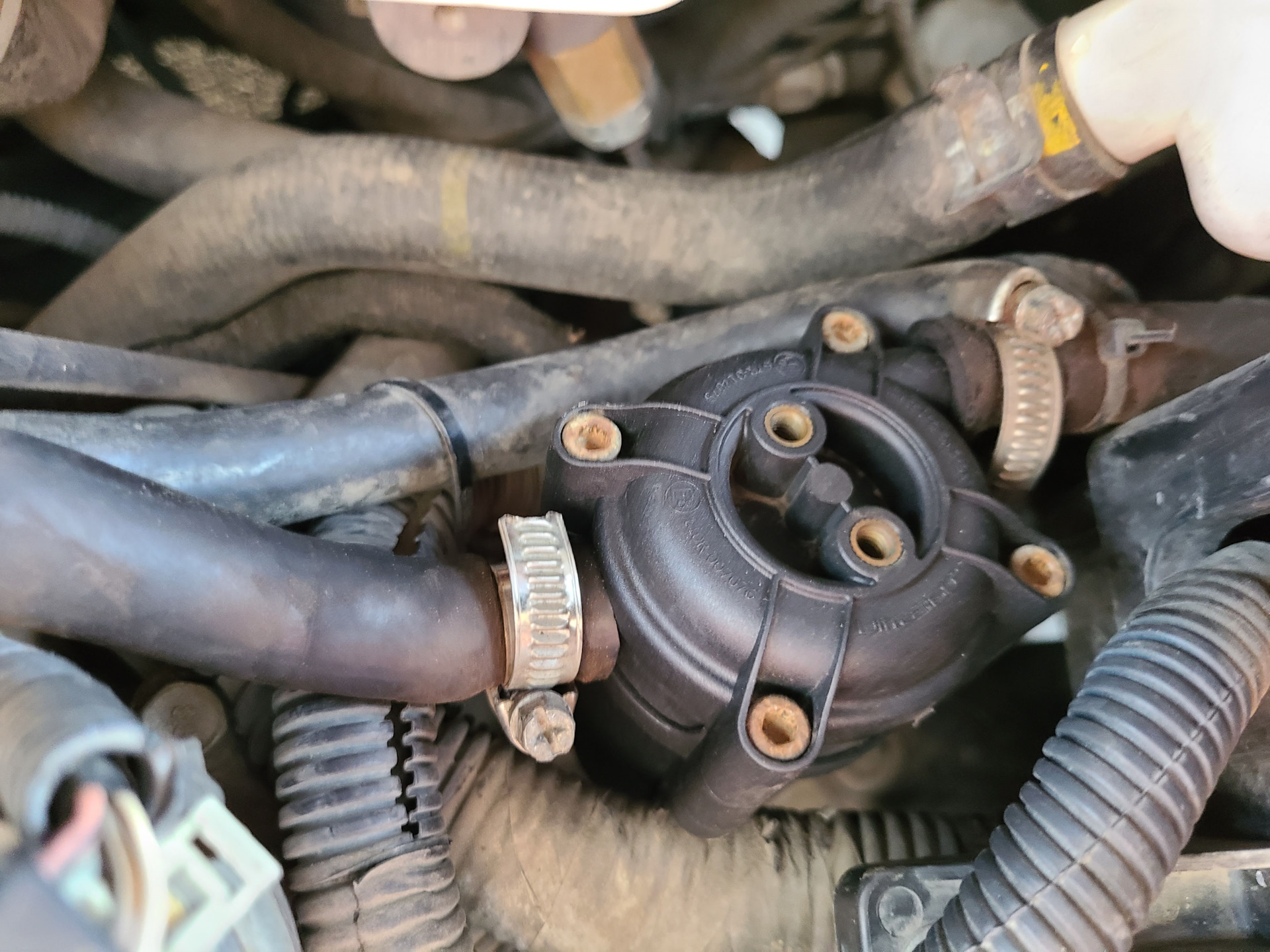 Процесс компьютерной диагностики двигателя