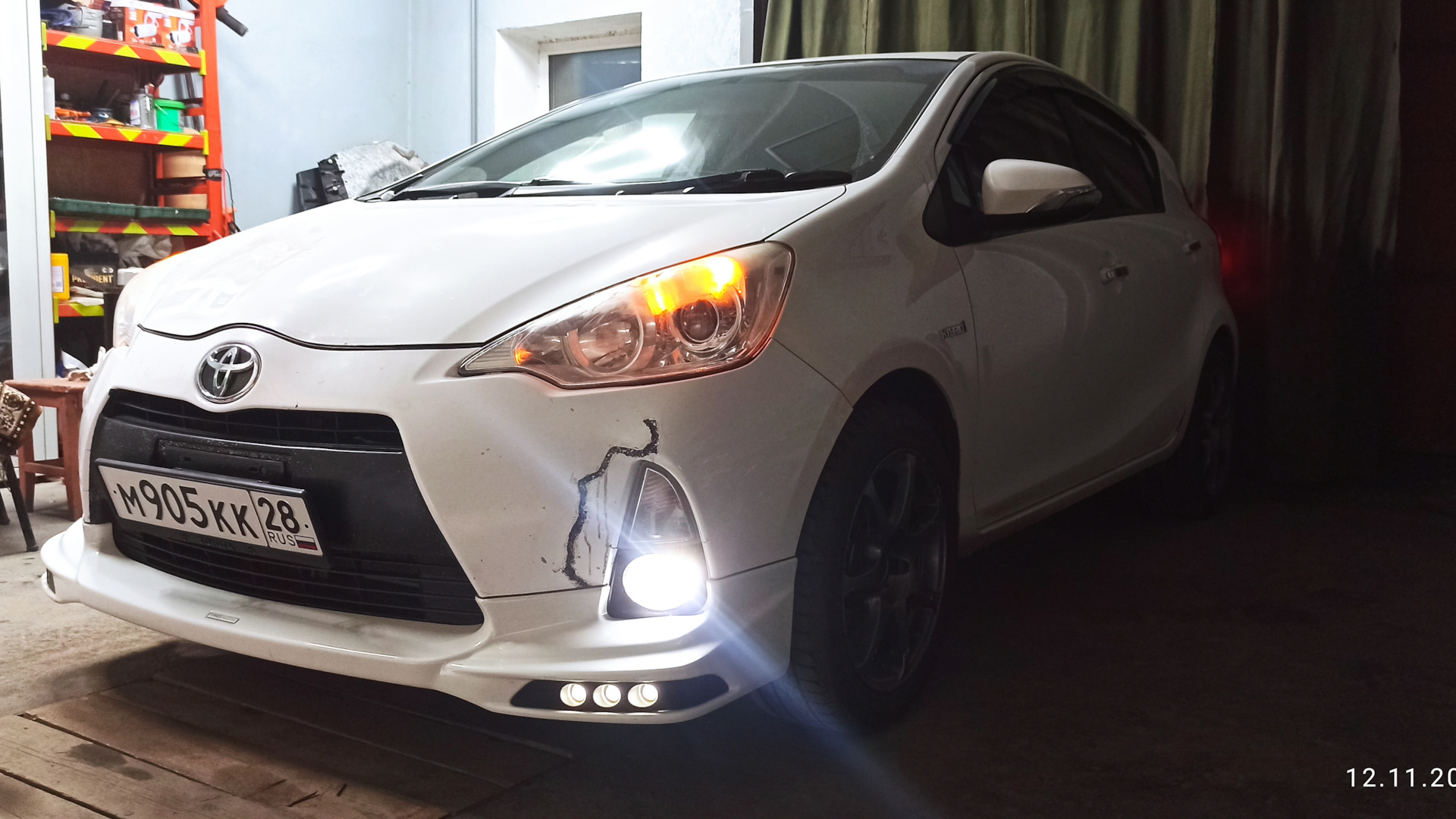 Toyota Aqua 1.5 гибридный 2012 | на DRIVE2