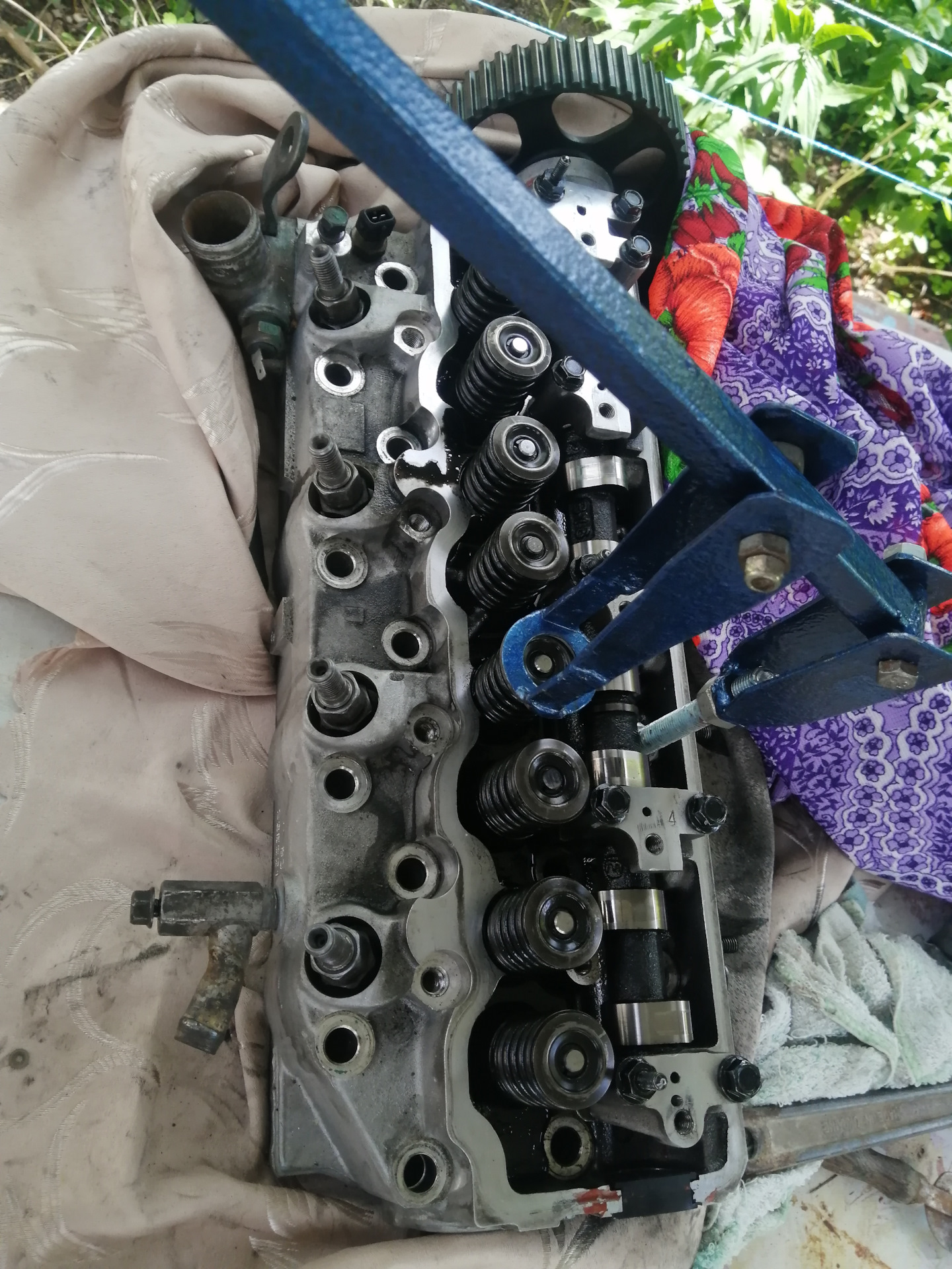 Съемник клапанов своими руками — Hyundai Terracan, 2,5 л, 2001 года ...