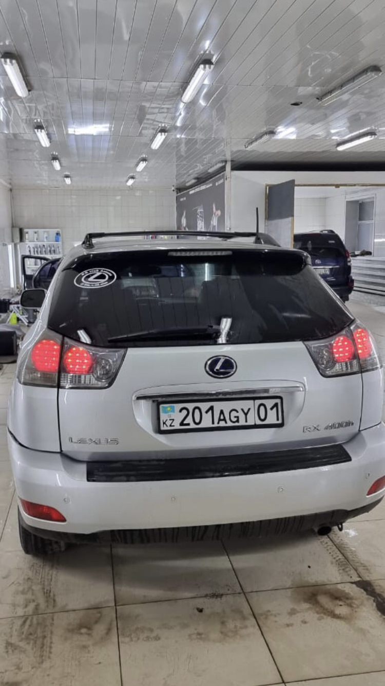 Наклейка RX CLUB ASTANA — Lexus RX 400h (2G), 3,3 л, 2008 года | тюнинг |  DRIVE2