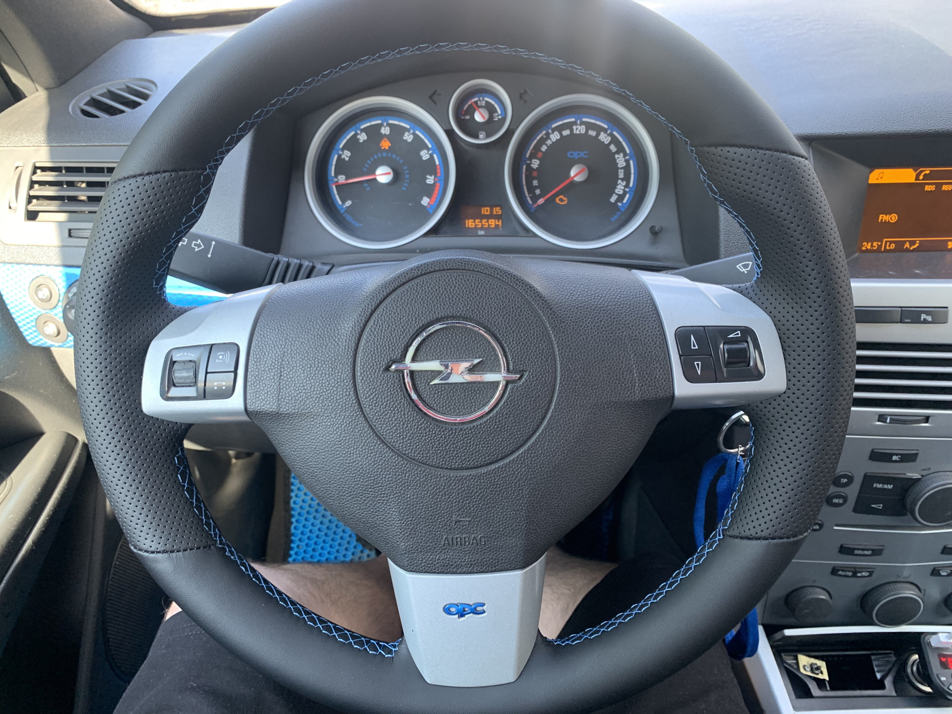 Перешив руля — Opel Astra H OPC, 2 л, 2006 года | стайлинг | DRIVE2