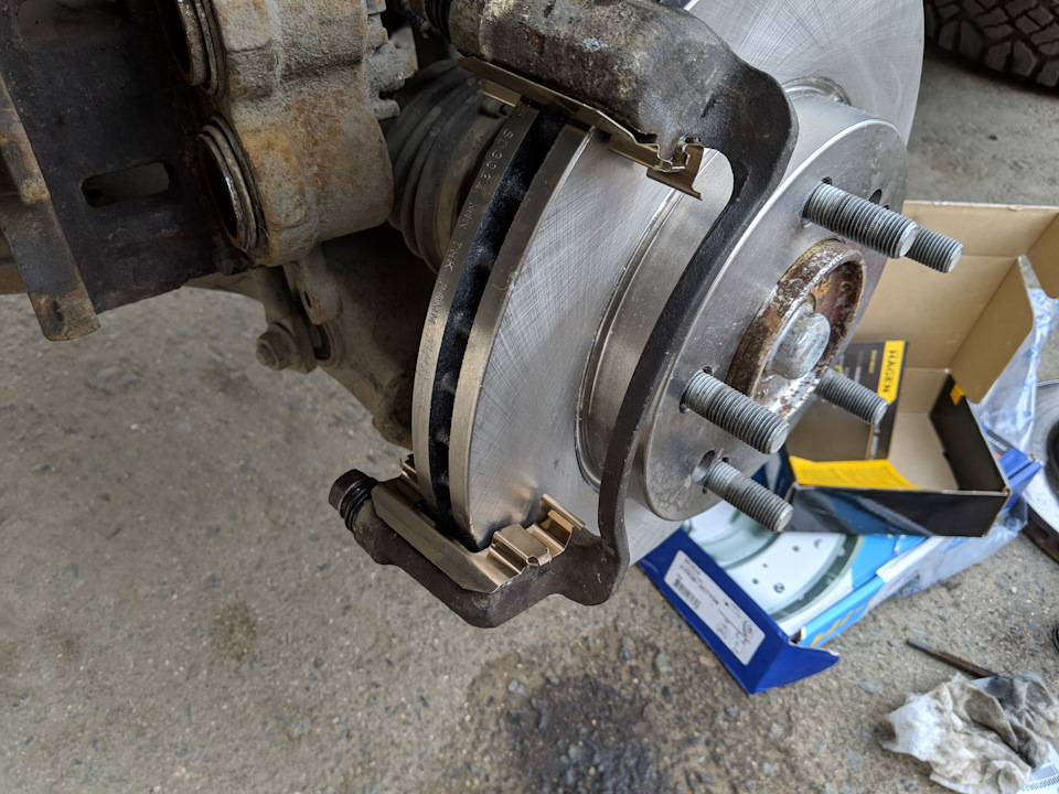 Скоба установлена — SsangYong Kyron