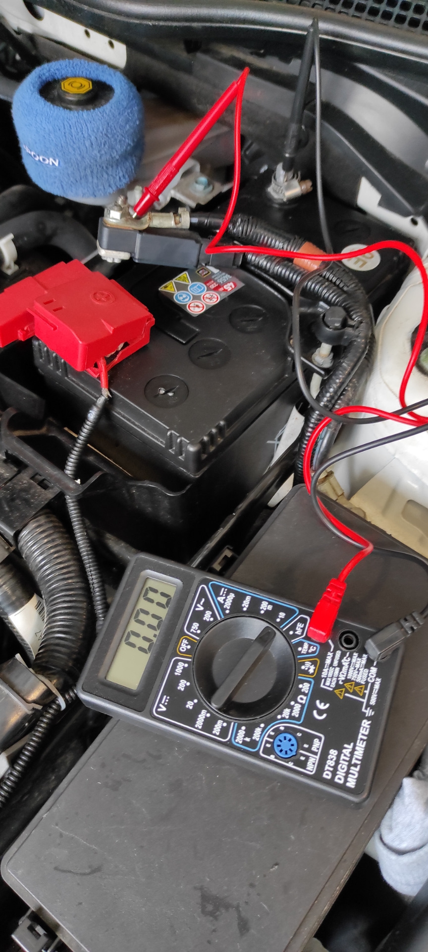 проверка на утечку тока/задние тормоза — Honda Civic 5D (10G), 1,5 л ...