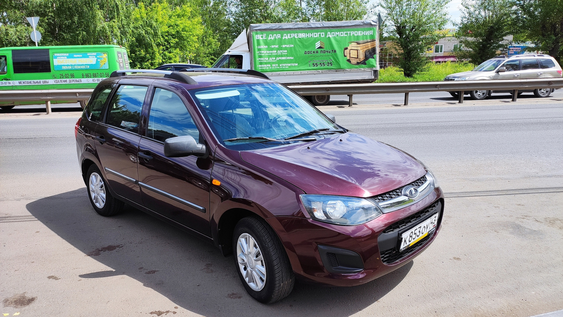 Lada Калина 2 универсал 1.6 бензиновый 2014 | Cherry Workhorse на DRIVE2