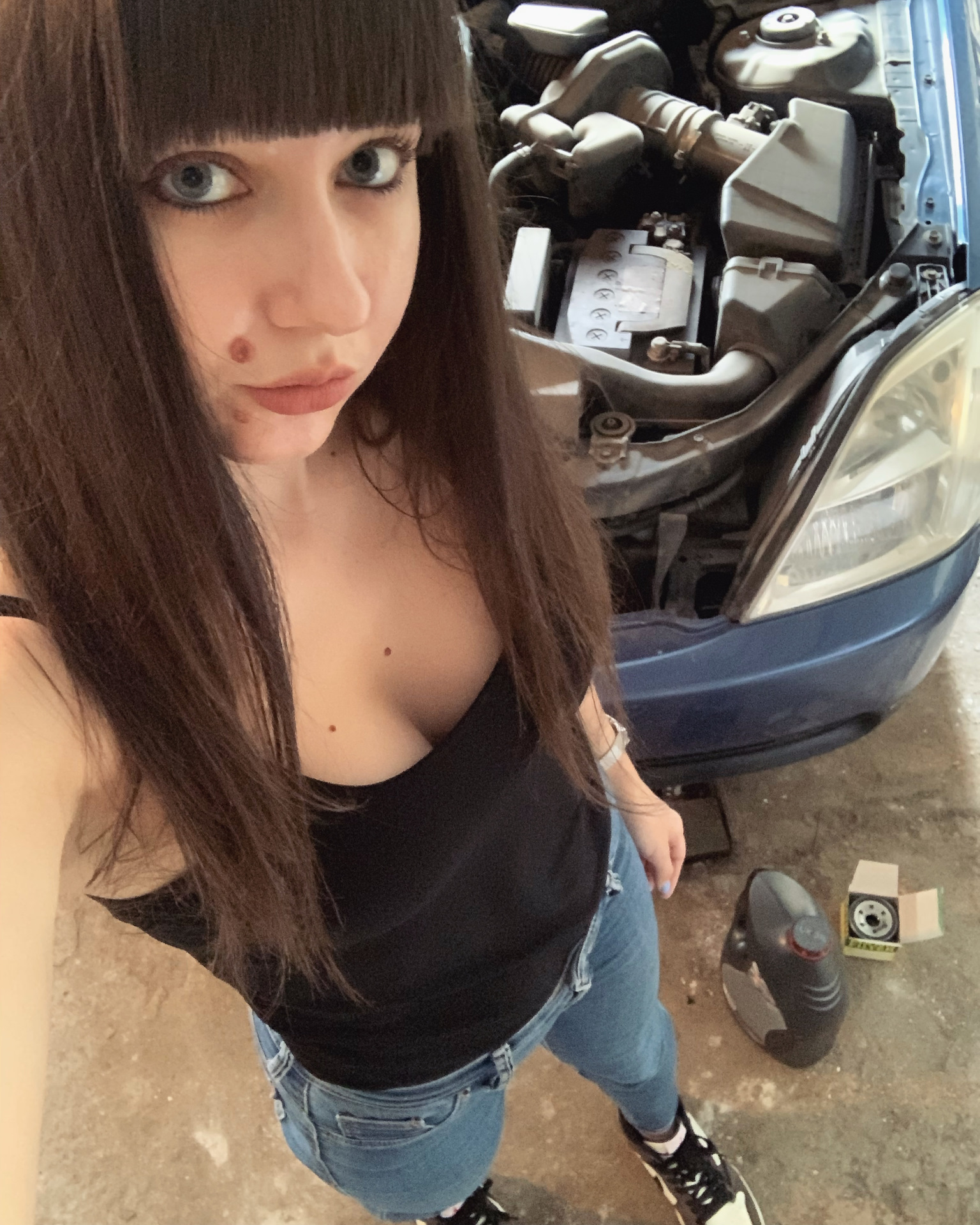 Замена масла 🔧 — Nissan Teana (J31), 2,3 л, 2003 года | своими руками ...