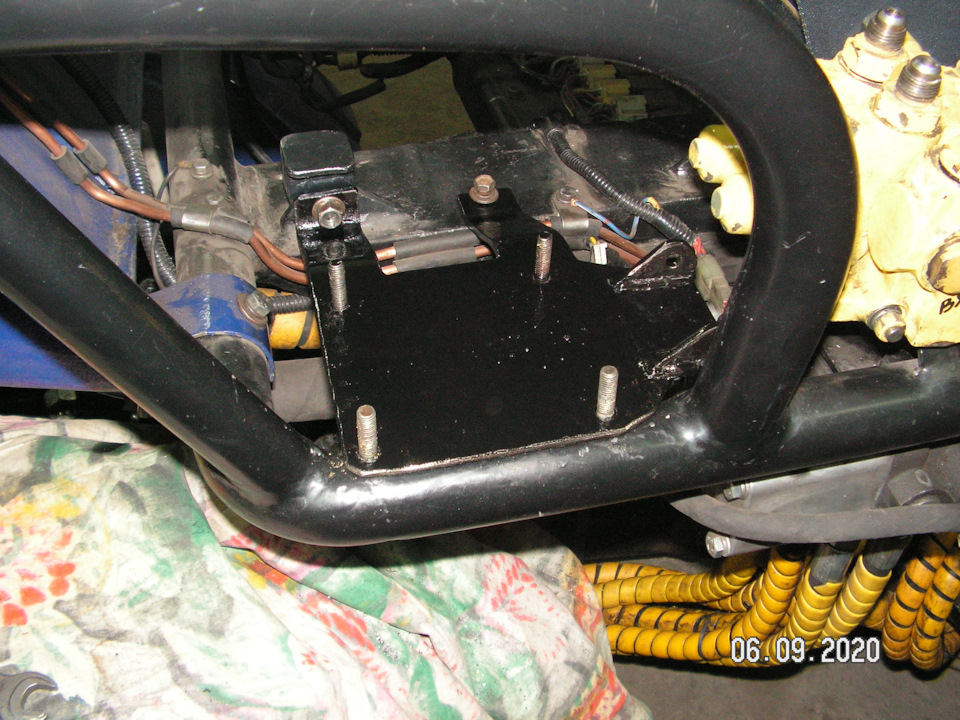 Фото в бортжурнале Самодельный минитрактор