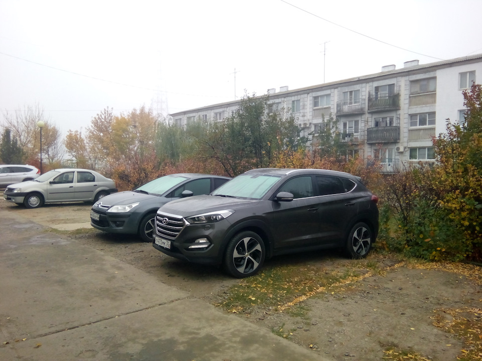 Осень. — Citroen C4 (1G)