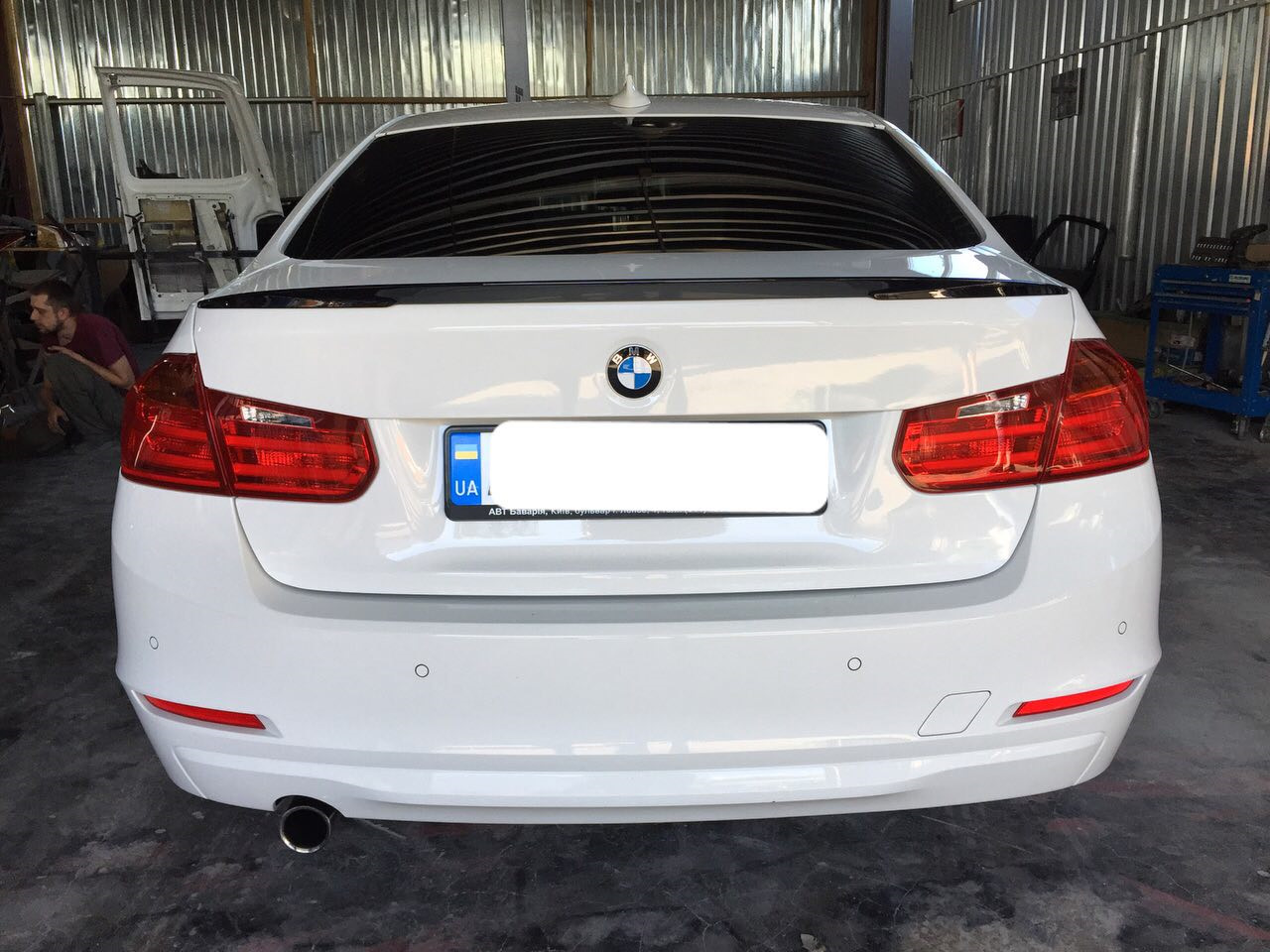 Спойлер / Дактейл M Perfomance на BMW F30 — BMW 3 series (F30), 2 л ...