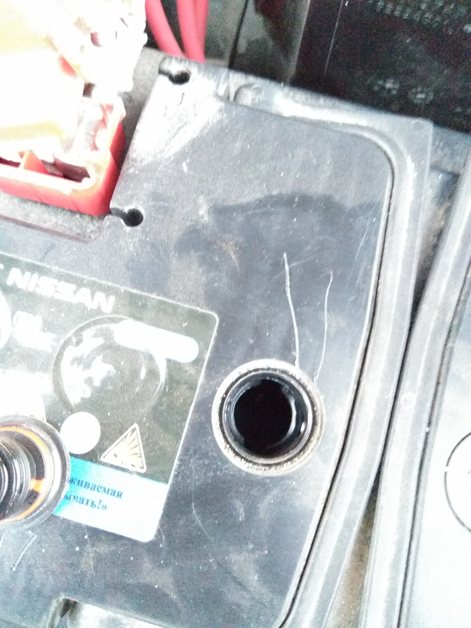 Обслуживание аккума — Renault Sandero Stepway (2G), 1,6 л, 2017 года ...