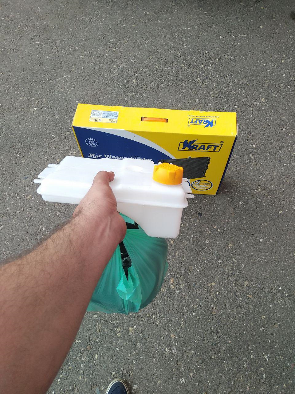 Тройник радиатора газель