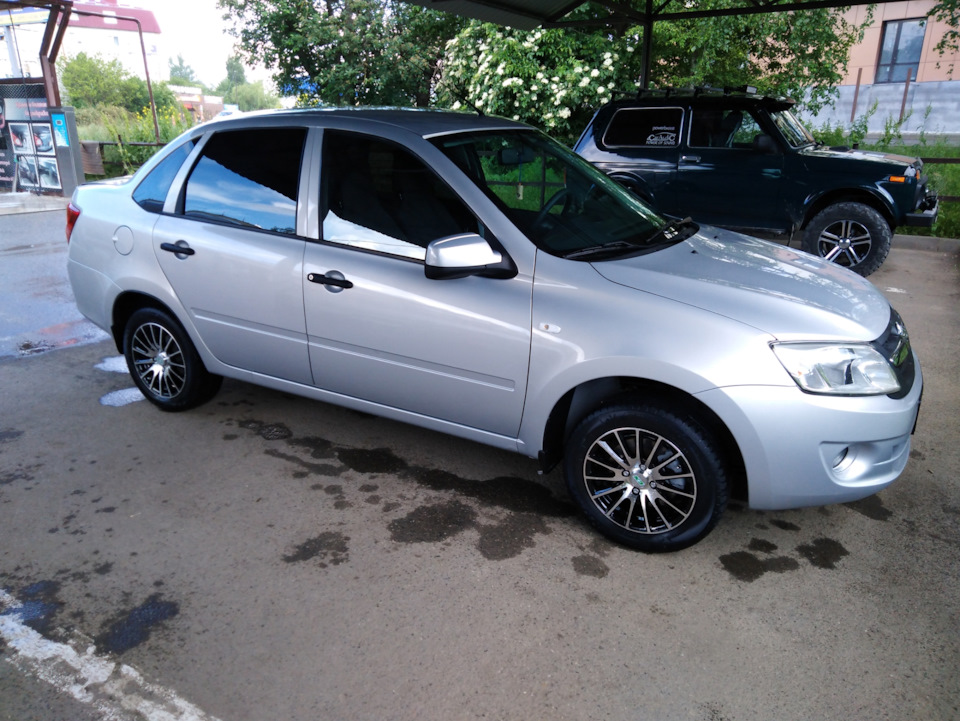 Покраска суппортов гранта 1. 6 АТ — Lada Гранта, 1,6 л, 2013 года ...