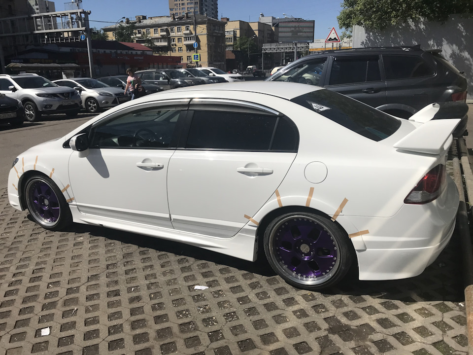 Honda civic 4d расширение