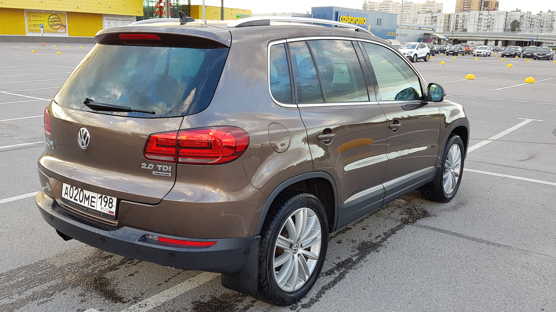 Volkswagen Tiguan (1G) 2.0 дизельный 2014 | 2.0 tdi Шоколад на DRIVE2