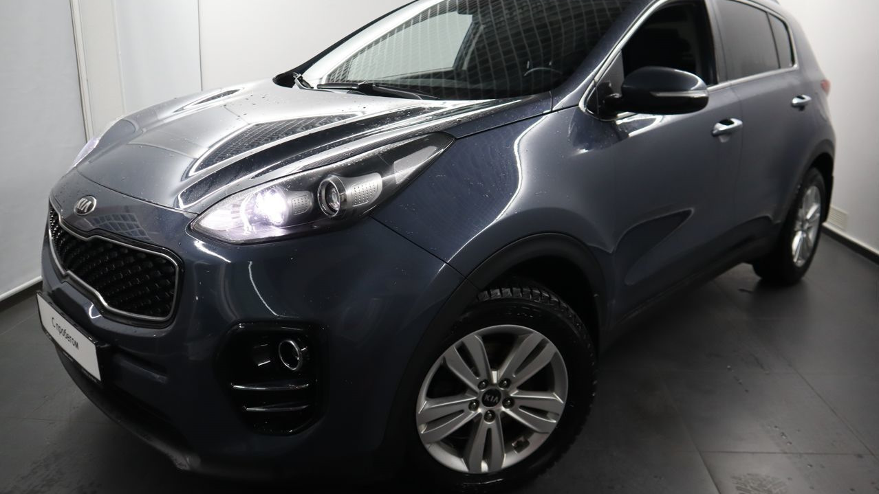 Kia Sportage 2017 синий