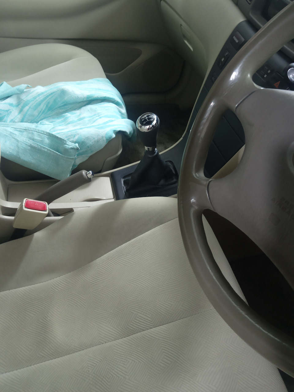 Photo from the logbook Toyota Corolla Fielder (E120)