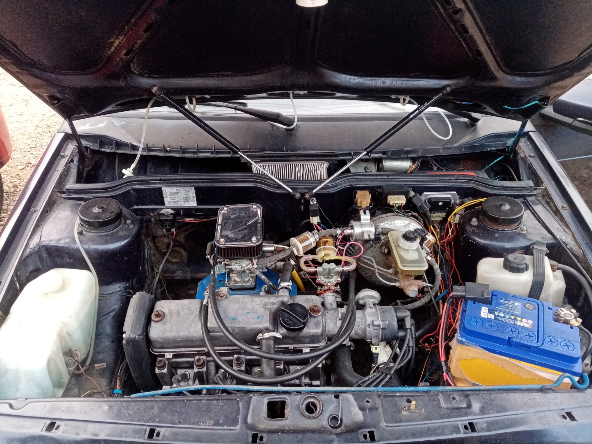 Покупка и Примерка Распорки Стаканов Карбюраторная — Lada 2109, 1,5 л ...