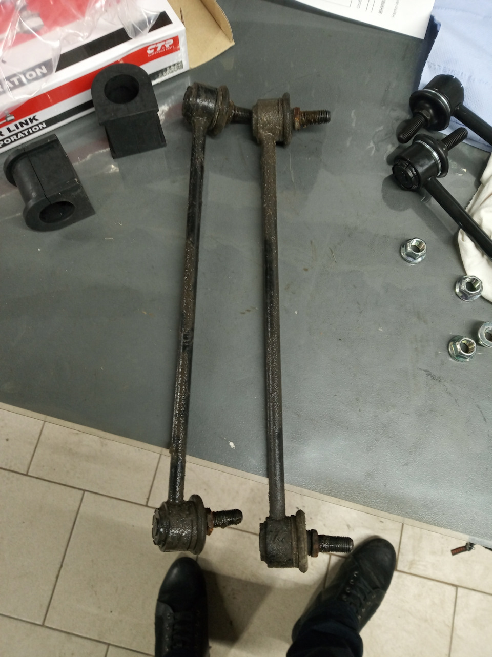 Стойки стабилизатора — Suzuki Grand Vitara (2G), 2 л, 2007 года | визит ...