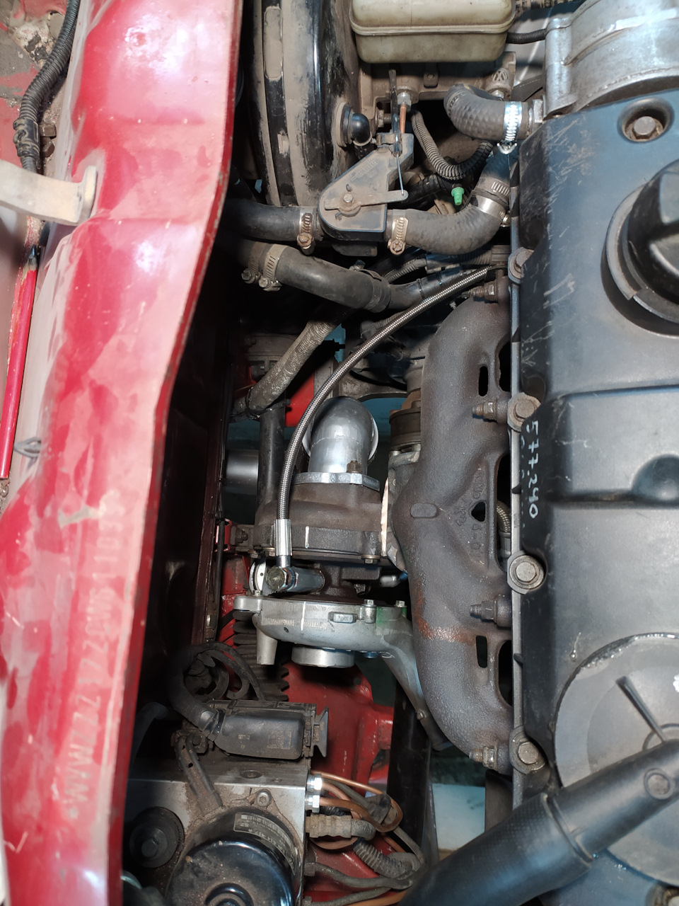 Вид без впуска — Volkswagen Golf Mk1