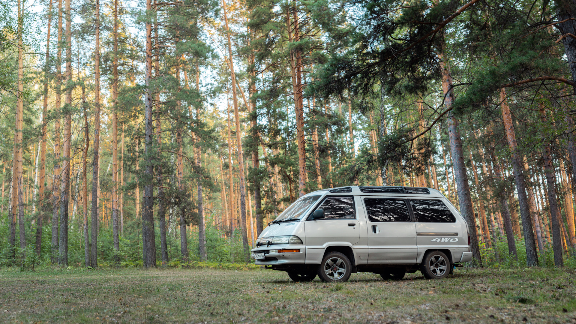 Toyota Master Ace Surf 2.0 дизельный 1990 | Принцип рюкзака на DRIVE2