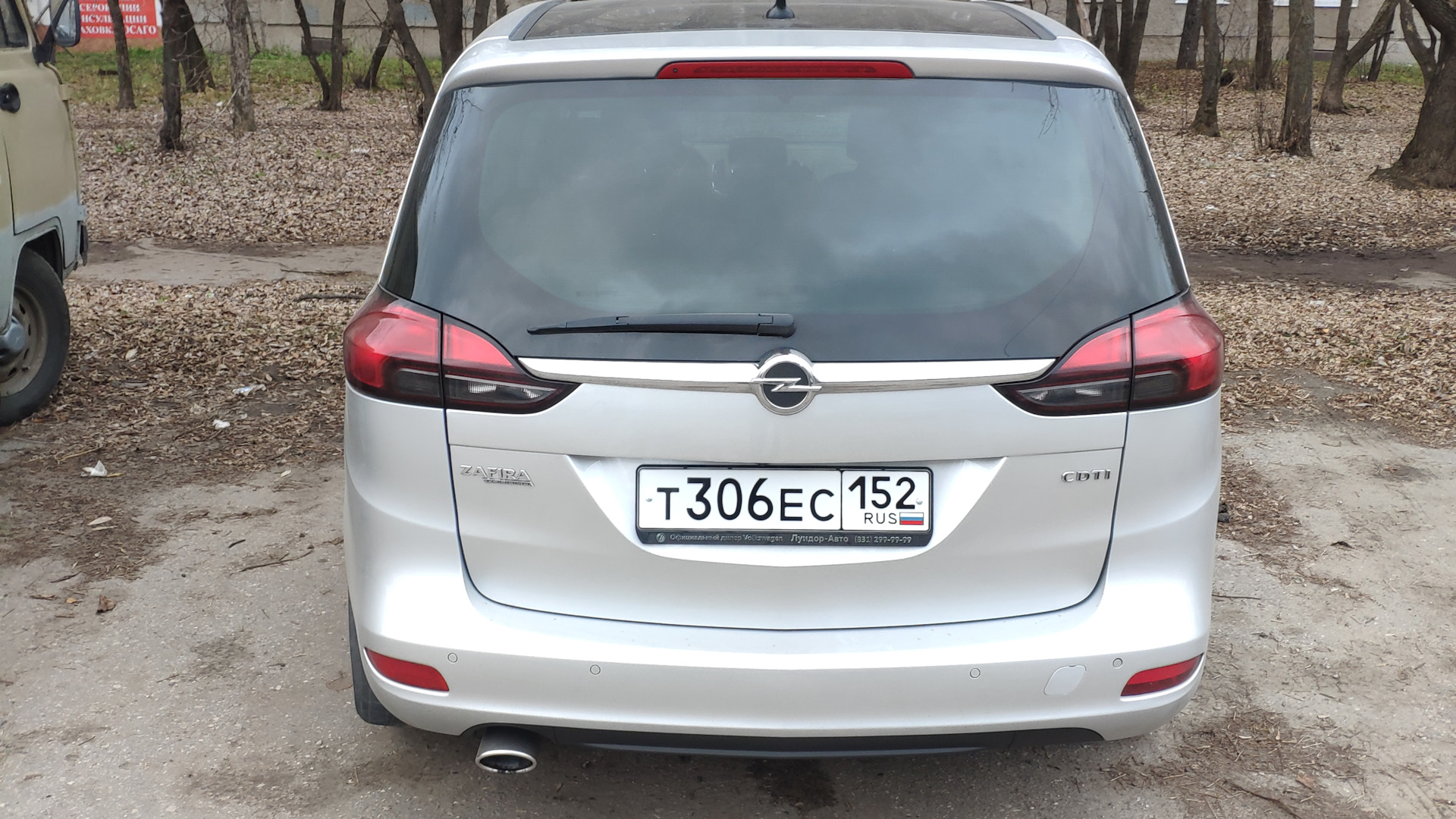 Opel Zafira Tourer 2.0 дизельный 2014 | Серый трактор на DRIVE2