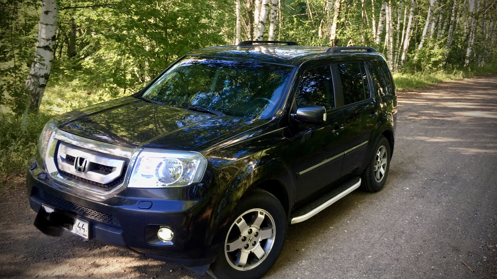 Honda Pilot (2G) 3.5 бензиновый 2008 | - БЕГЕМОТ на DRIVE2