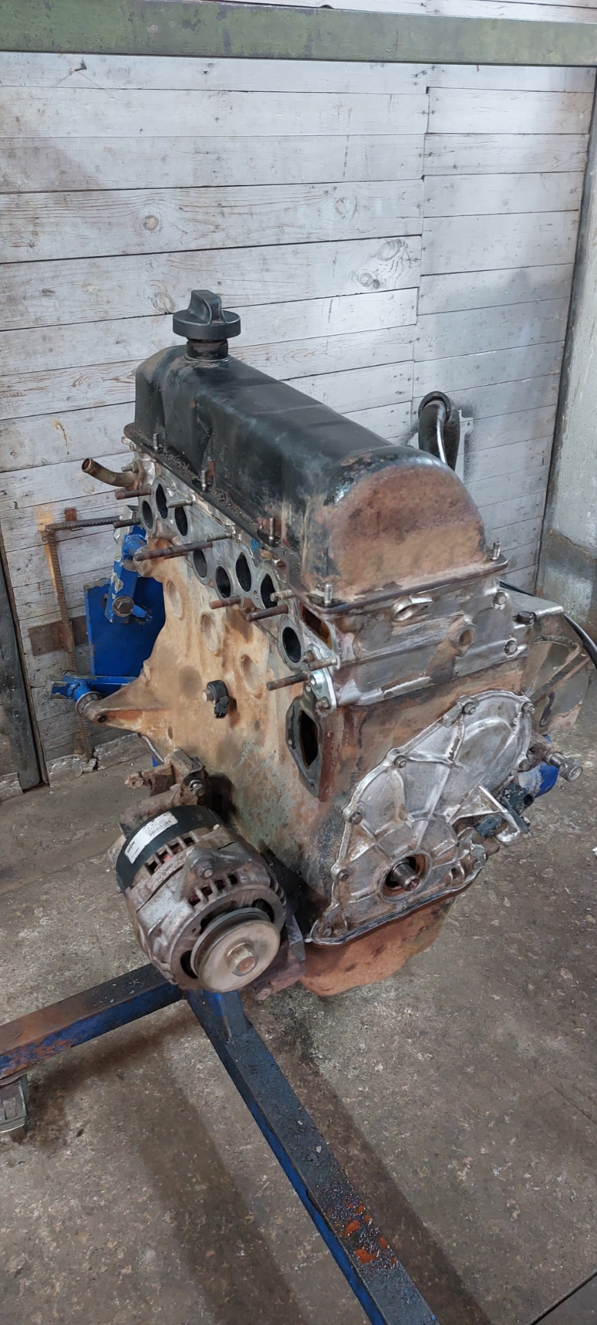 Перескочила цепь ГРМ, загнуло клапанцы🚘 — Lada 4x4 3D, 1,7 л, 2012 года ...