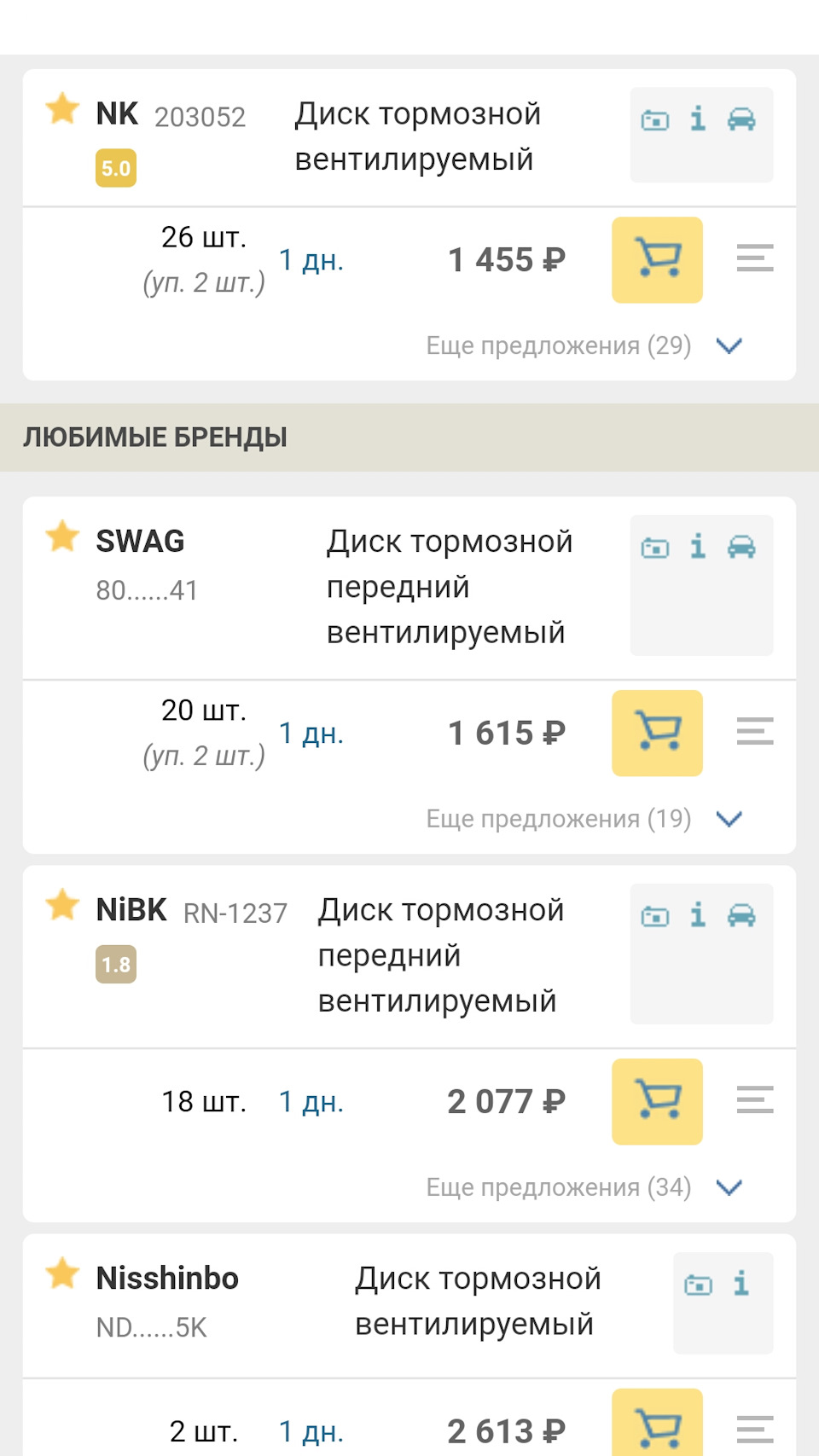 RN1237 Диск тормозной NIBK | Запчасти на DRIVE2