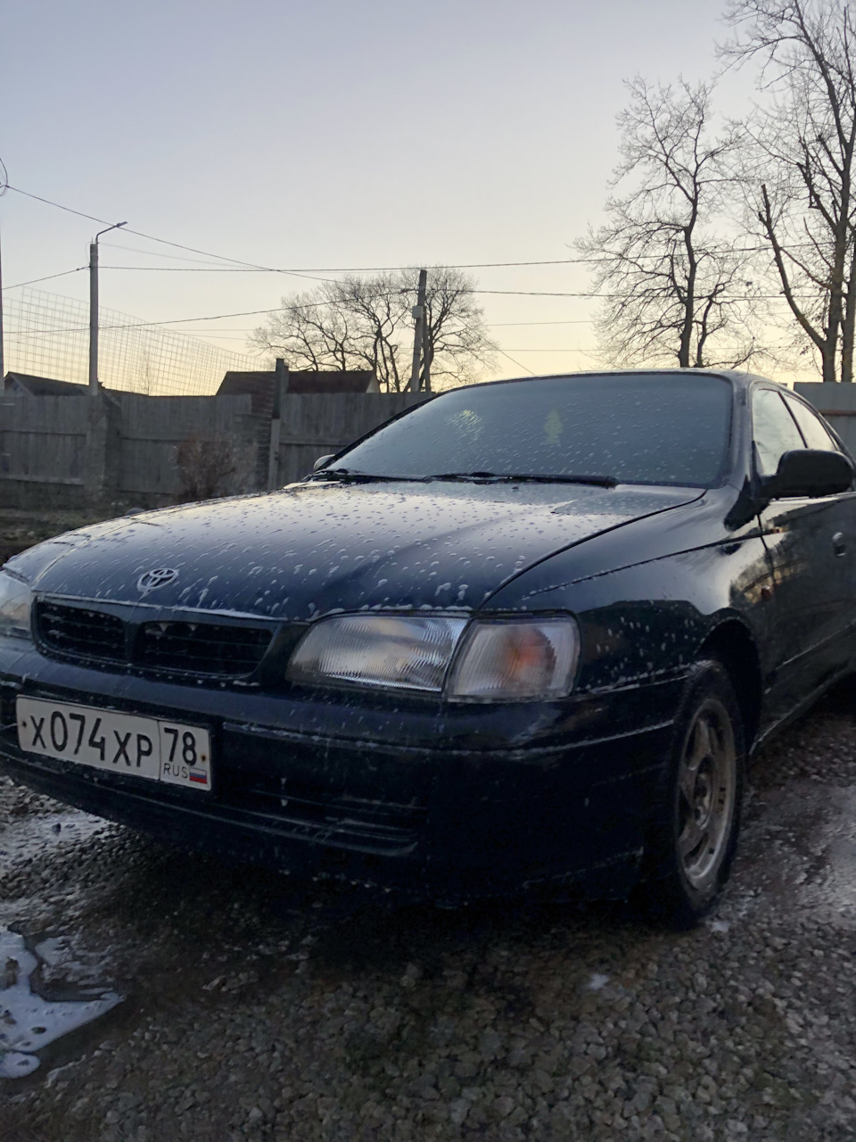 Битая морда — Toyota Carina E, 1,6 л, 1997 года | кузовной ремонт | DRIVE2