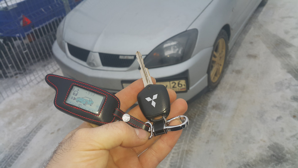 StarLine А6 📟*брелок*🔑 — Mitsubishi Lancer IX, 2 л, 2007 года ...