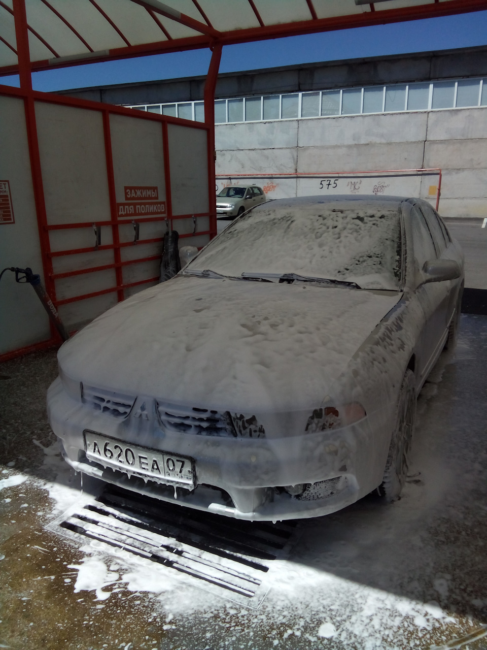 Гидролак — Mitsubishi Galant (8G), 2,4 л, 2003 года | мойка | DRIVE2