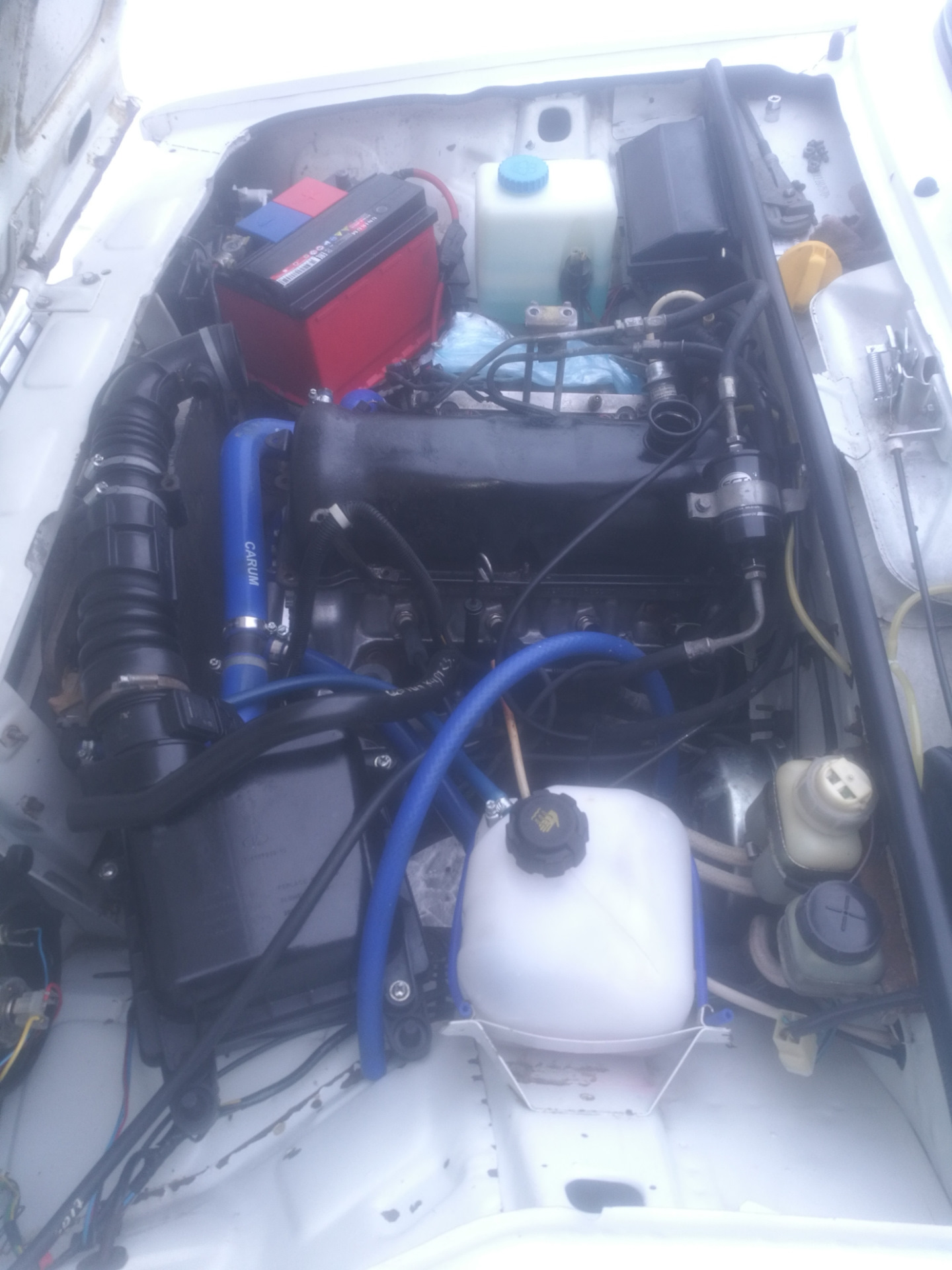 Покраска клапанной крышки и ресивера — Lada 2107, 1,6 л, 1998 года ...