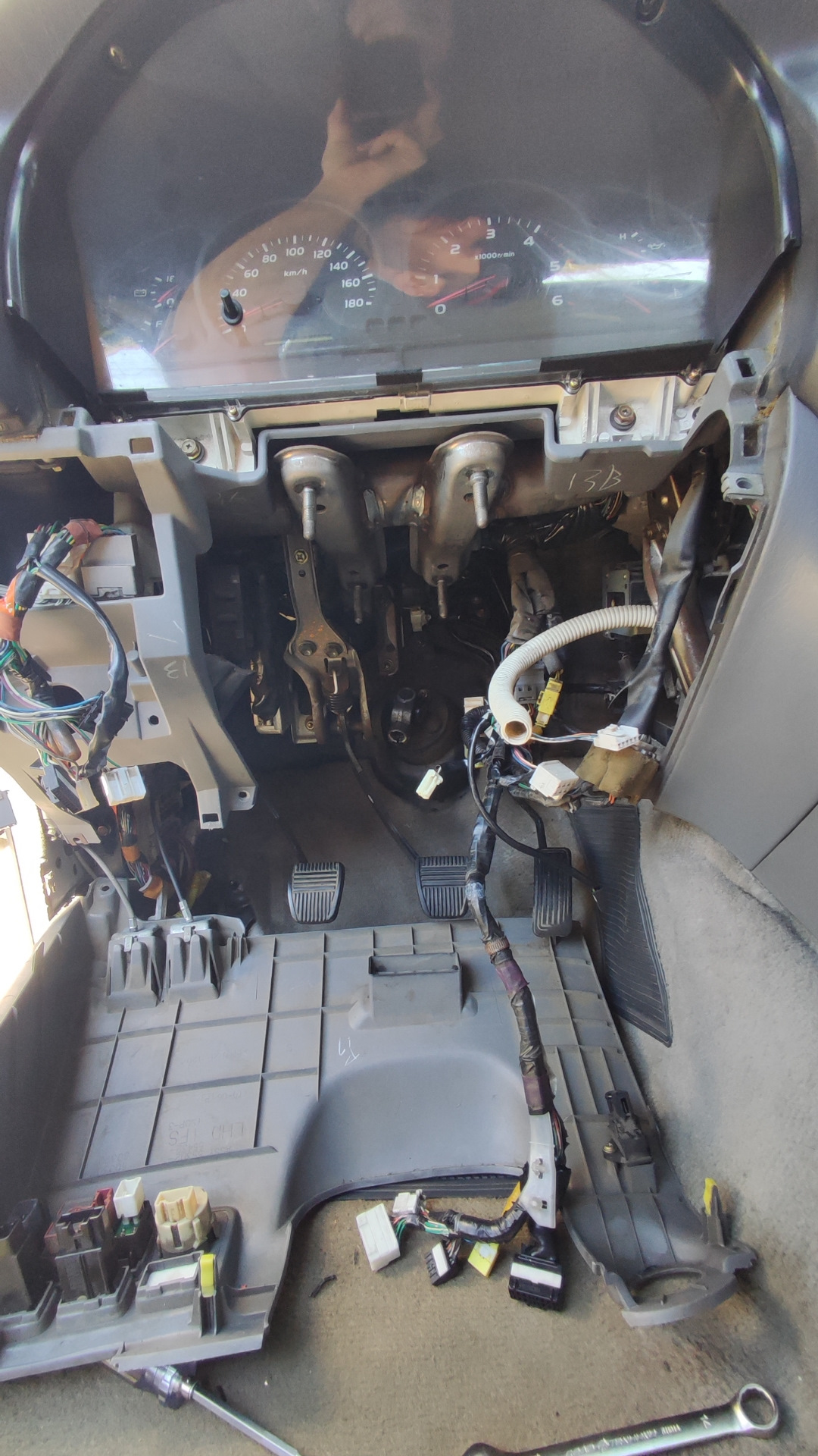 Люфт рулевой колонки — Toyota Land Cruiser 100, 4,2 л, 2002 года ...