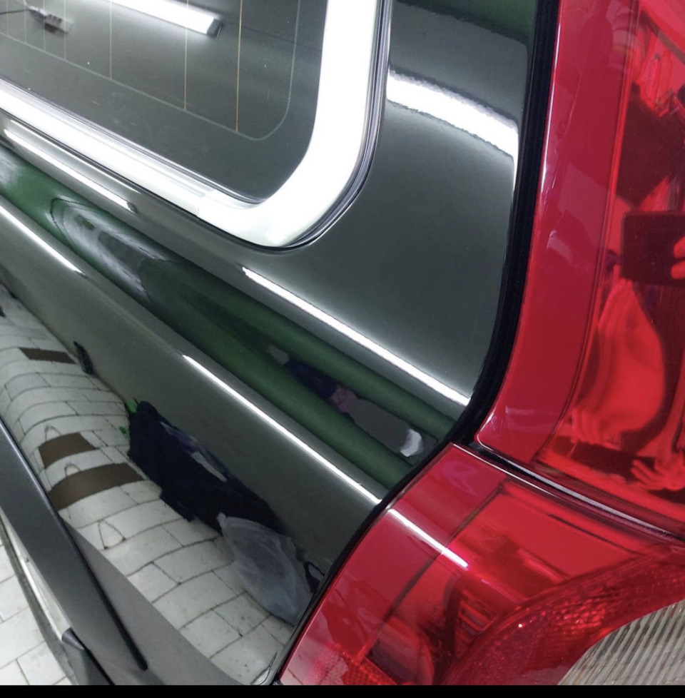 Photo from the logbook Volvo XC70 III