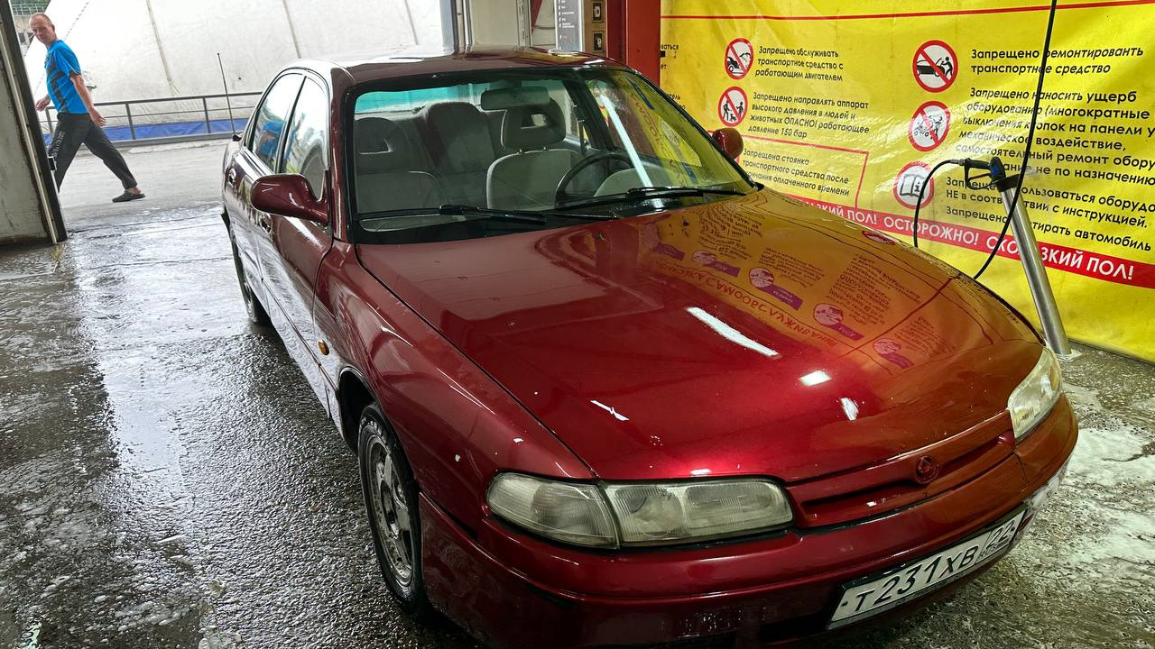 Mazda 626 IV (GE) 2.0 бензиновый 1993 | Вишневый корабль на DRIVE2