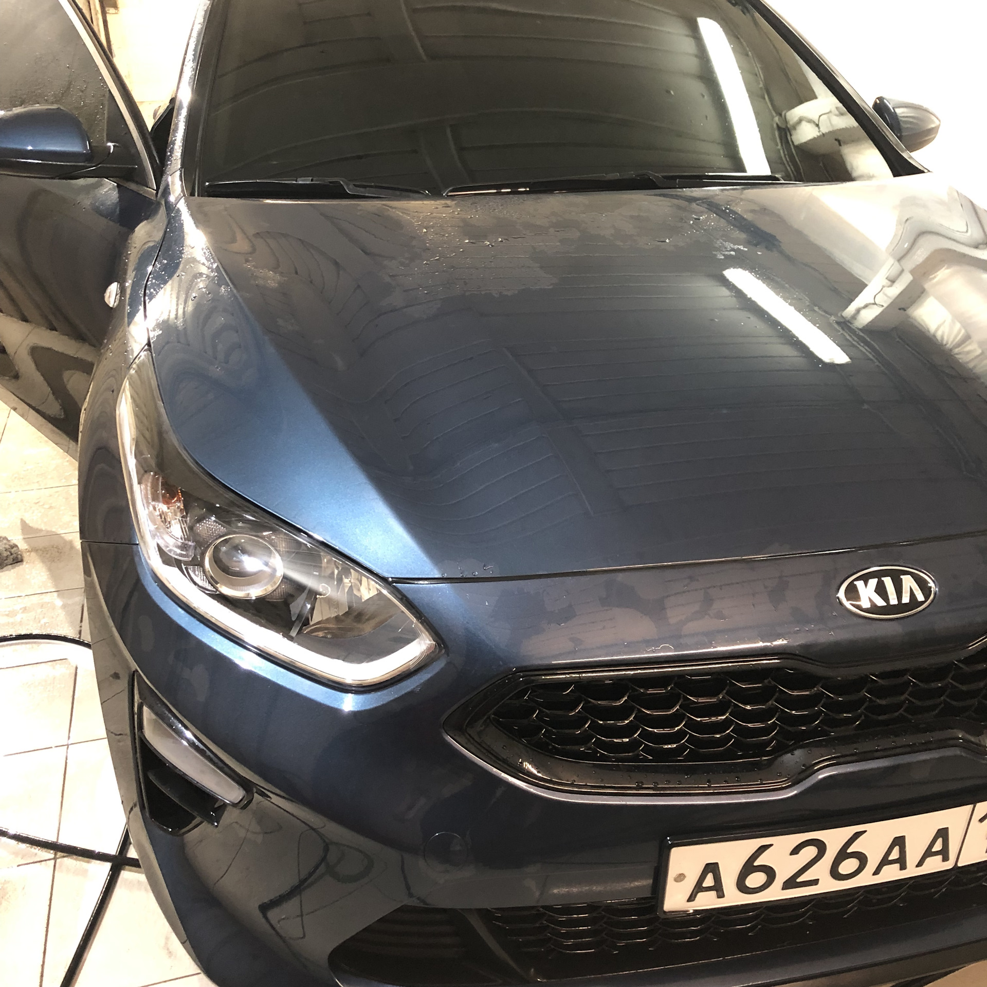 Kia Ceed 2010 антихром