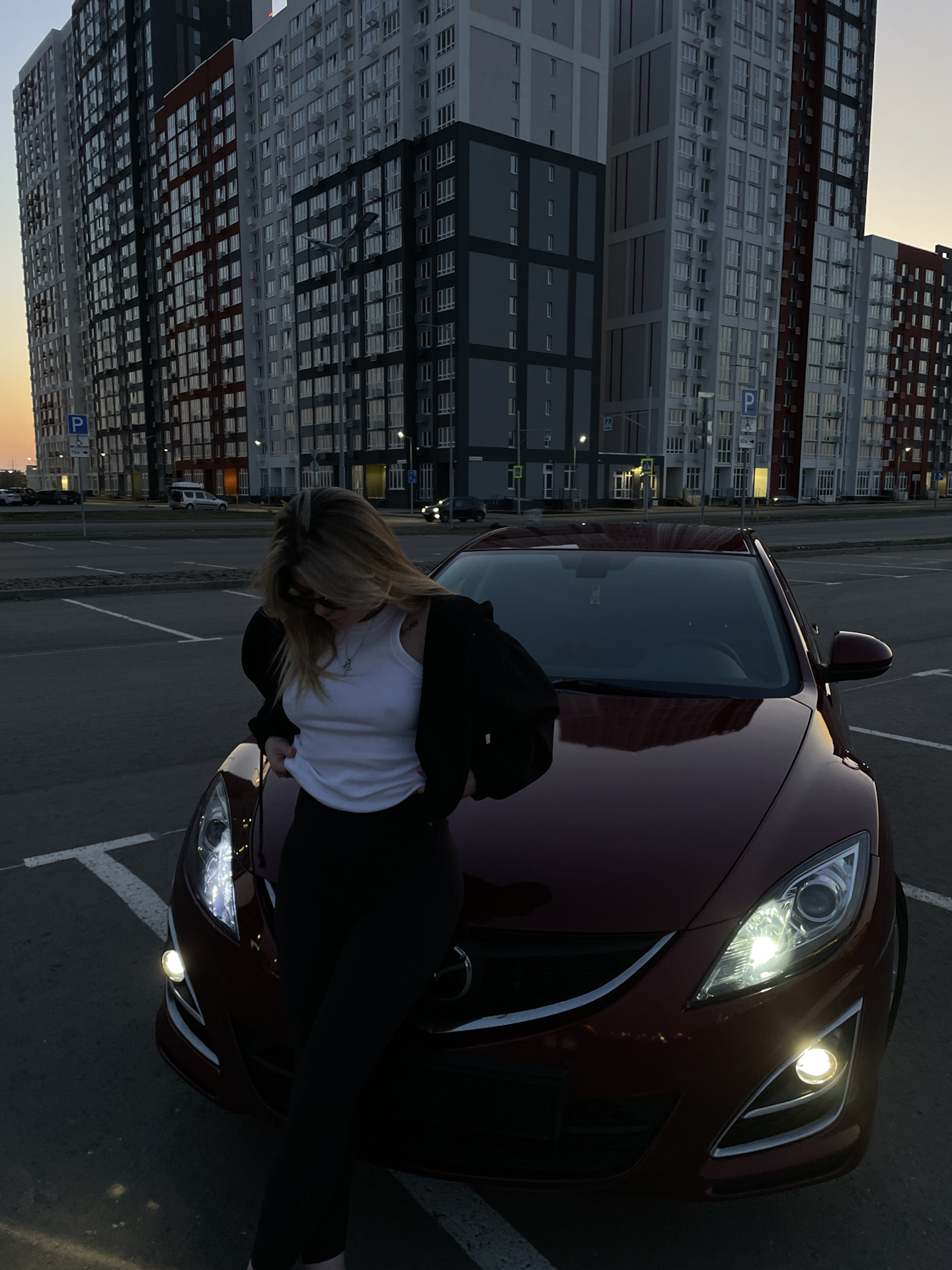 Туманки MTF. И возвращение к прежнему виду. — Mazda 6 (2G) GH, 2 л ...