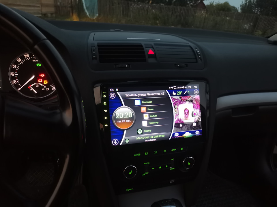 Первая доработка после покупки машины — Skoda Octavia A5 Mk2, 1,8 л ...