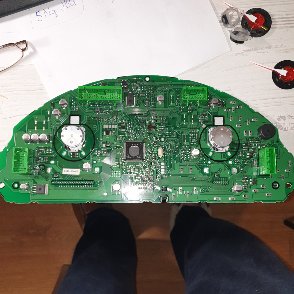 Замена шкалы спидометра в милях на км/ч — Subaru Tribeca B9, 3 л, 2005 ...