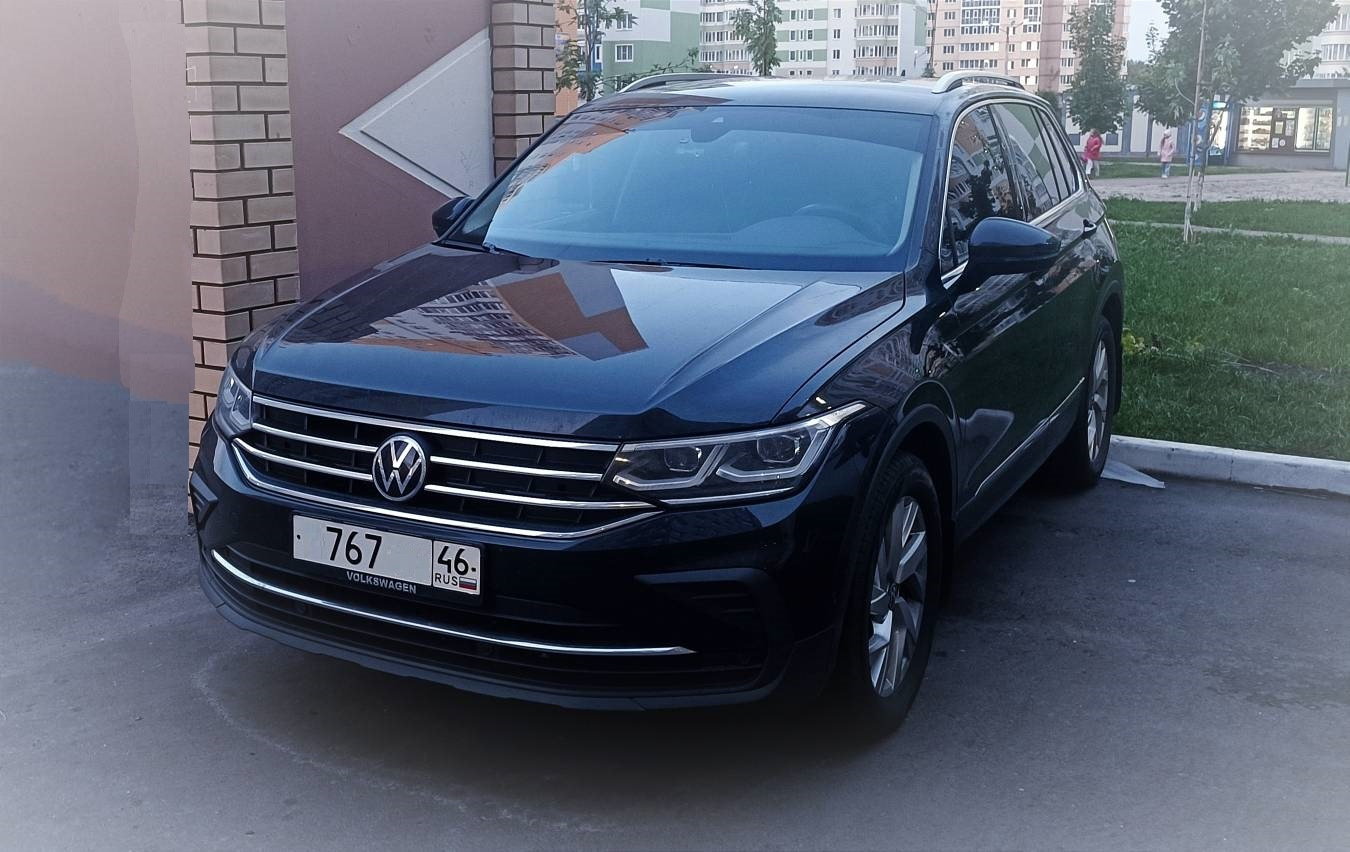 Номерная шиза:) — Volkswagen Tiguan (2G), 1,4 л, 2021 года | аксессуары |  DRIVE2