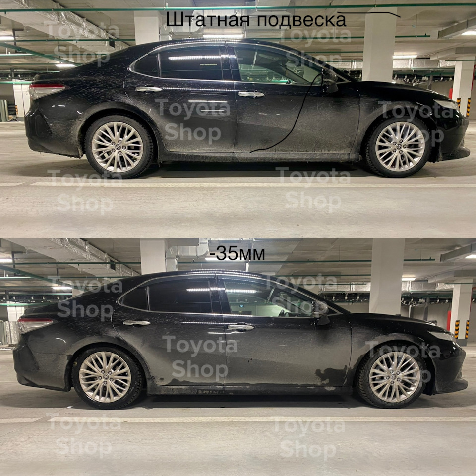 Пружины с занижением на Toyota Camry 70/75 на Toyota Camry (XV70). | 20 500  ₽ в городе Краснодар | DRIVE2