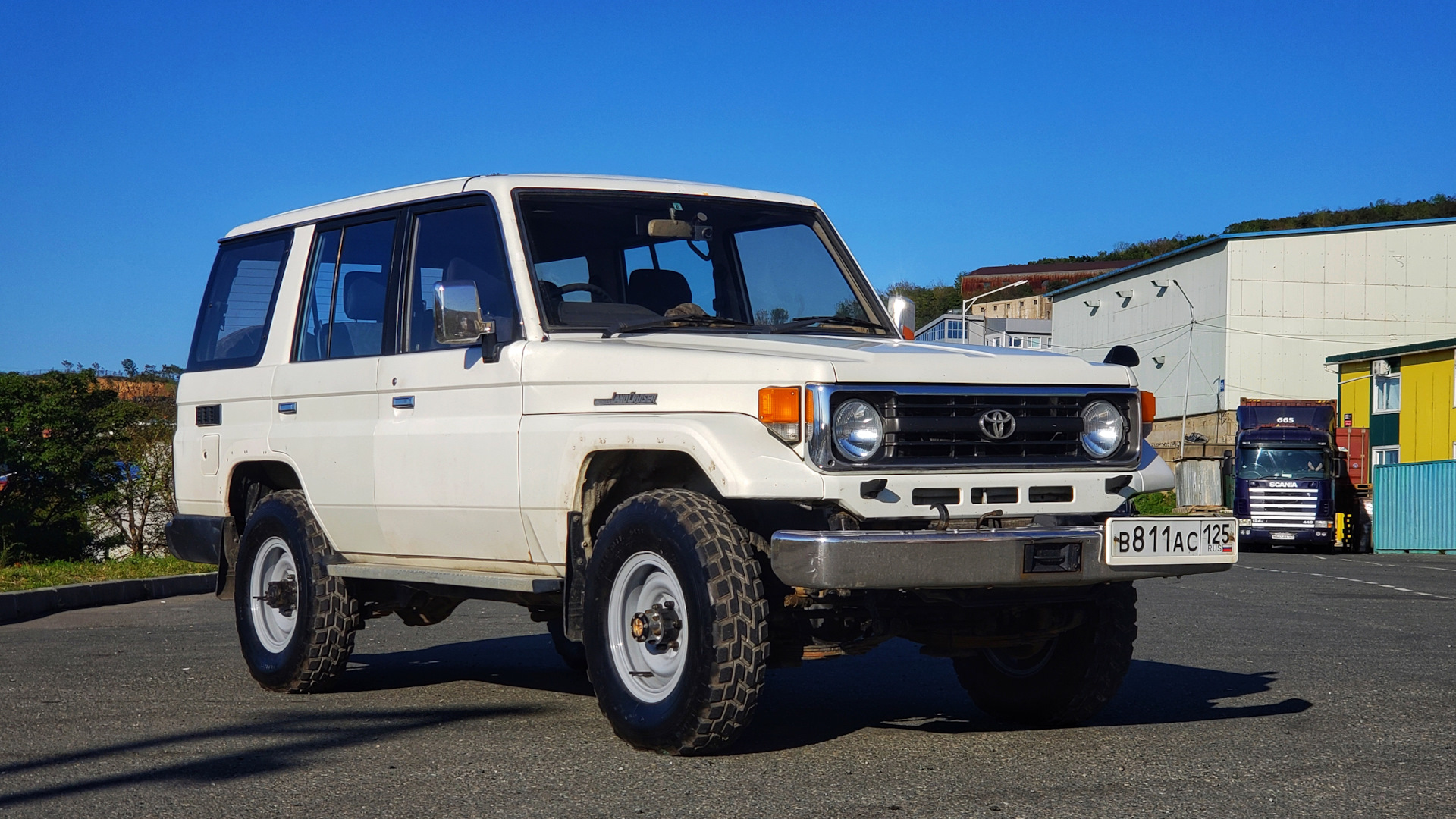 Toyota Land Cruiser 70 4.2 дизельный 1996 | 77 4.2 diesel на DRIVE2