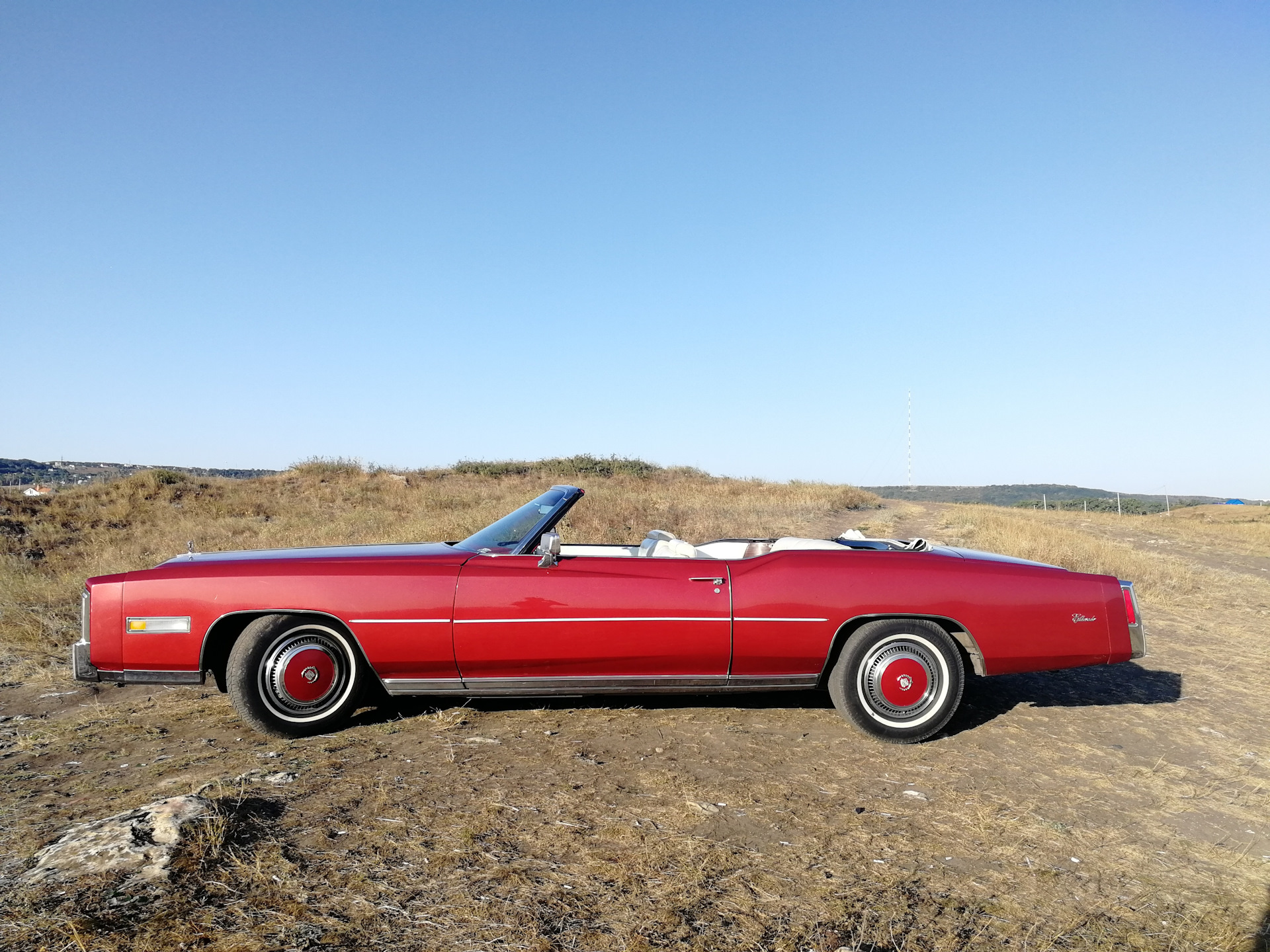 Поездка в Абрау-Дюрсо — Cadillac Eldorado (8G), 8,2 л, 1976 года |  фотография | DRIVE2