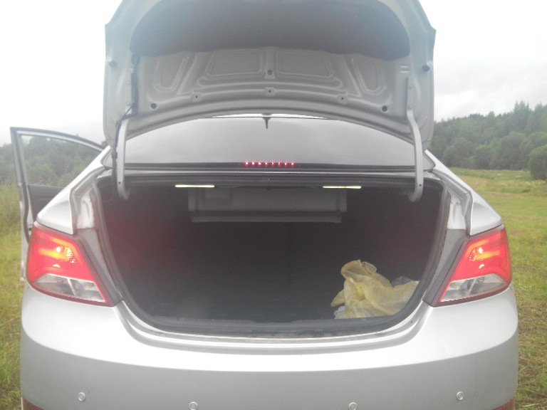 Photo from the logbook Hyundai Solaris (1G)