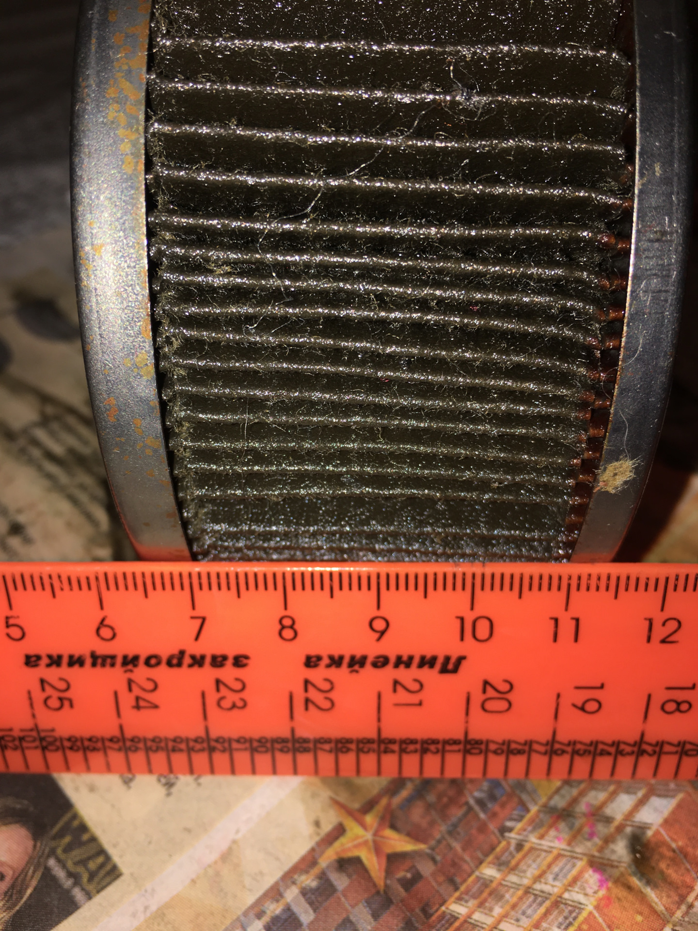 Масляный фильтр Ливны Premier внутри — Lada Ларгус, 1,6 л, 2020 года ...