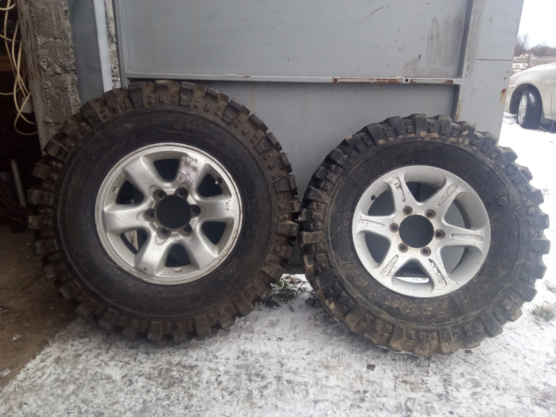 Нортек 32/9,5 R16 — Nissan Terrano I, 2,7 л, 1990 года | шины | DRIVE2