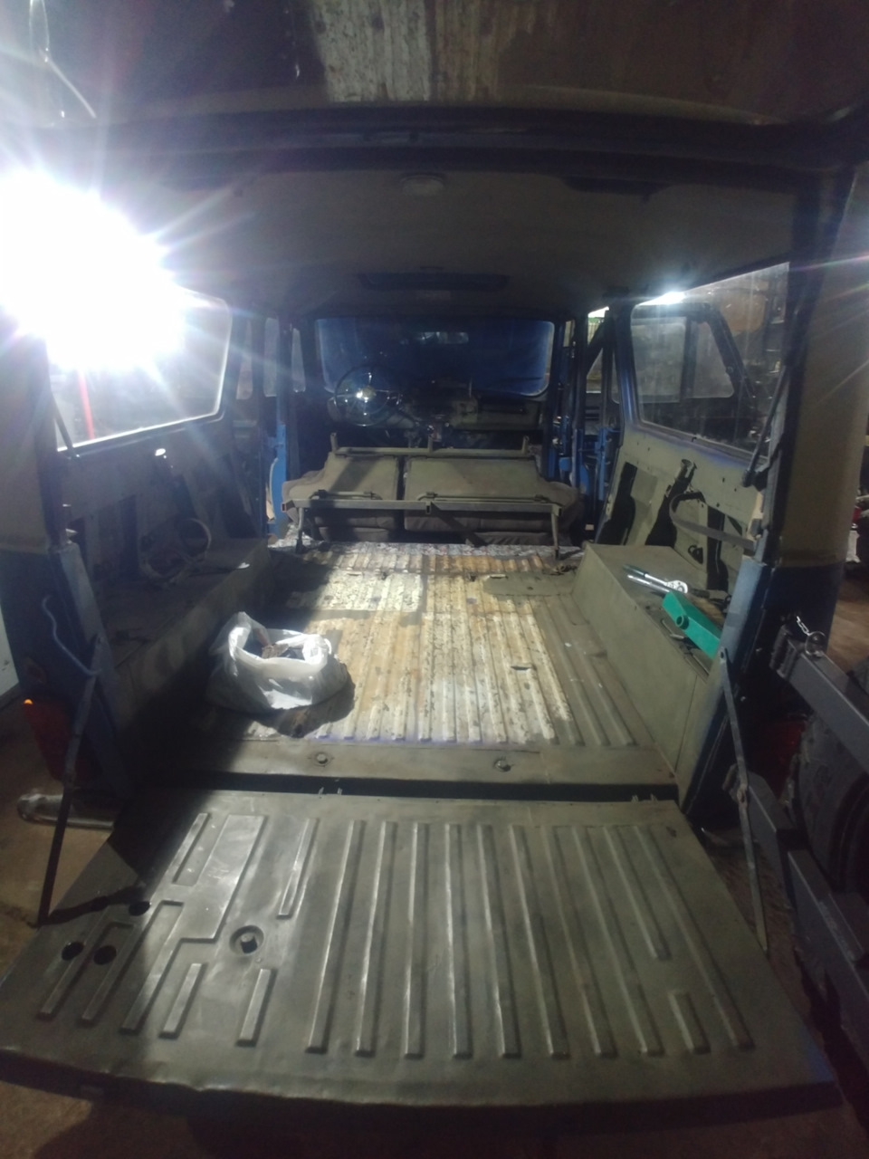 Photo from the logbook UAZ 3153