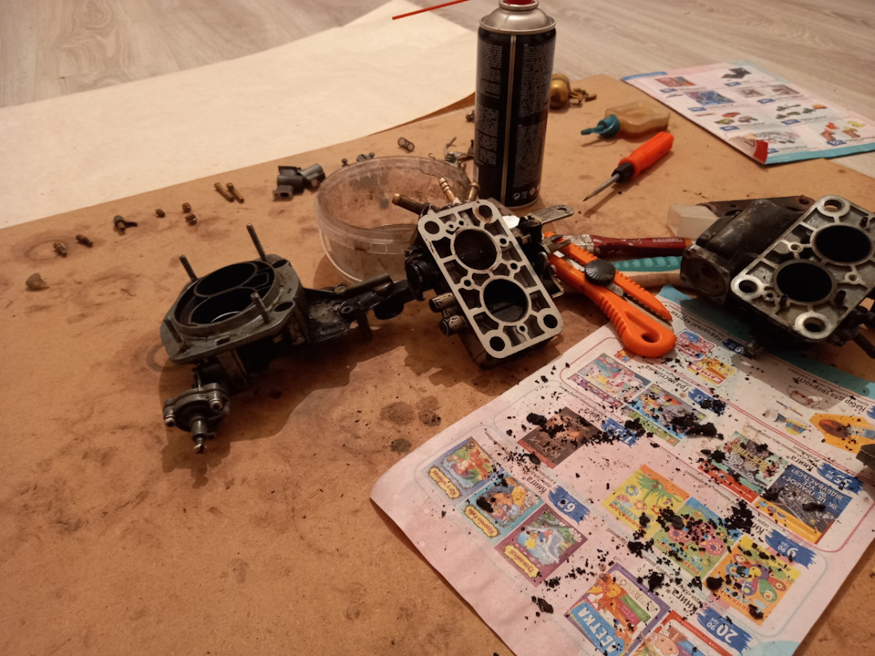 Карбюратор ДААЗ 2101-1107010-11. Нужен совет. — Москвич 2140, 1,5 л ...